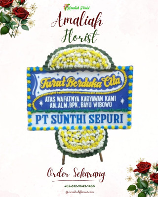 Papan Bunga Duka di Sangrawayang